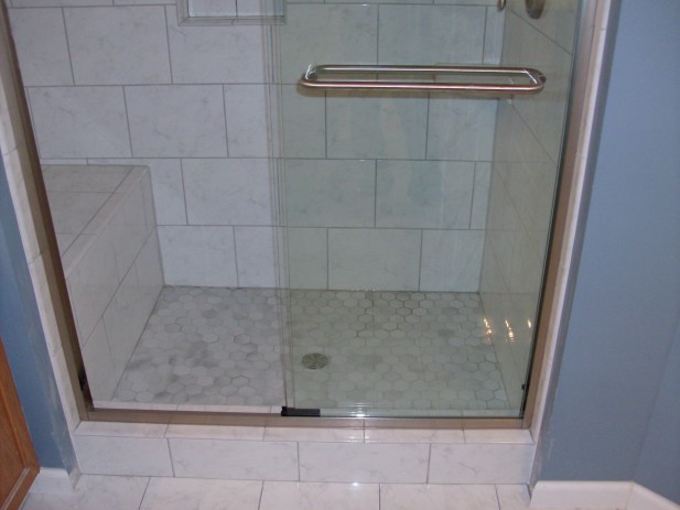 Ceramic Shower Floor, Ballwin, MO