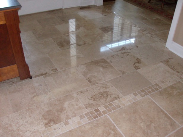 Travertine Floor, Lake St. Louis, MO