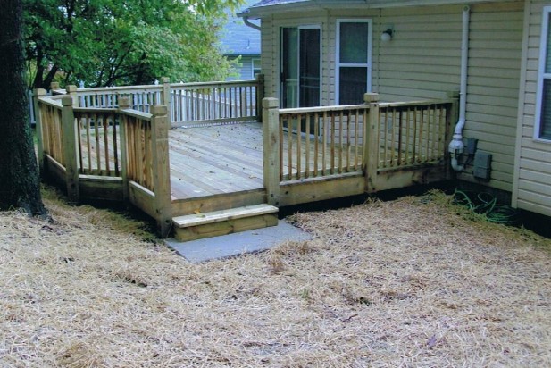 Treated Deck, Ofallon, MO