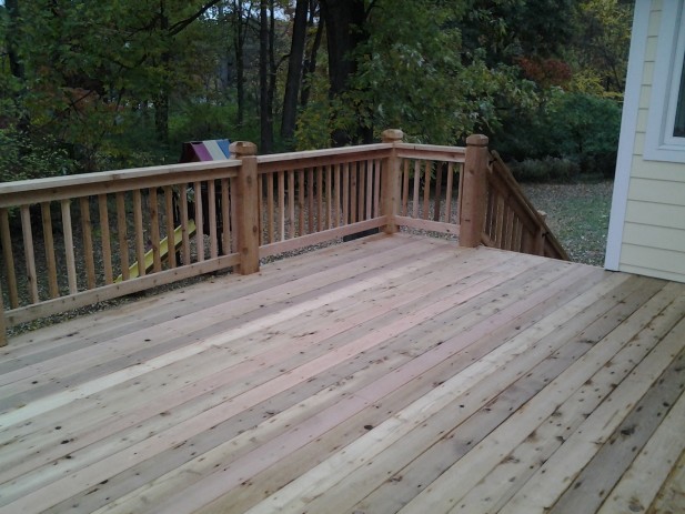 Cedar Decking, Creve Couer, MO