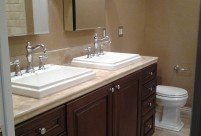 Travertine Vanity, St. Louis, MO