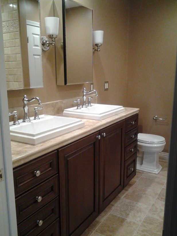 Travertine Vanity, St. Louis, MO